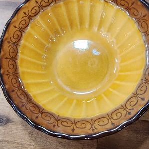 Vintage 70’s Vernon Ware  By Metlox bowl
